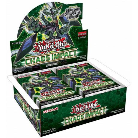 Yu-Gi-Oh!  Chaos Impact Booster Display 