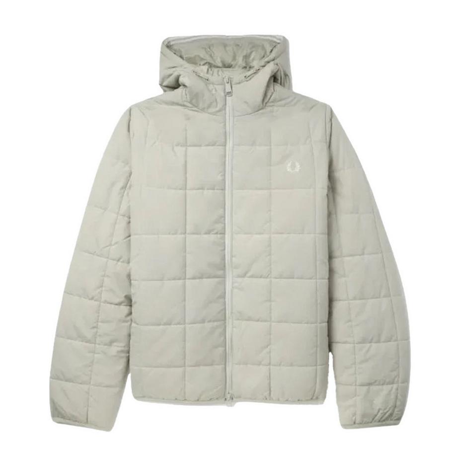 FRED PERRY Giacca trapuntata isolata con motivo a quadri  