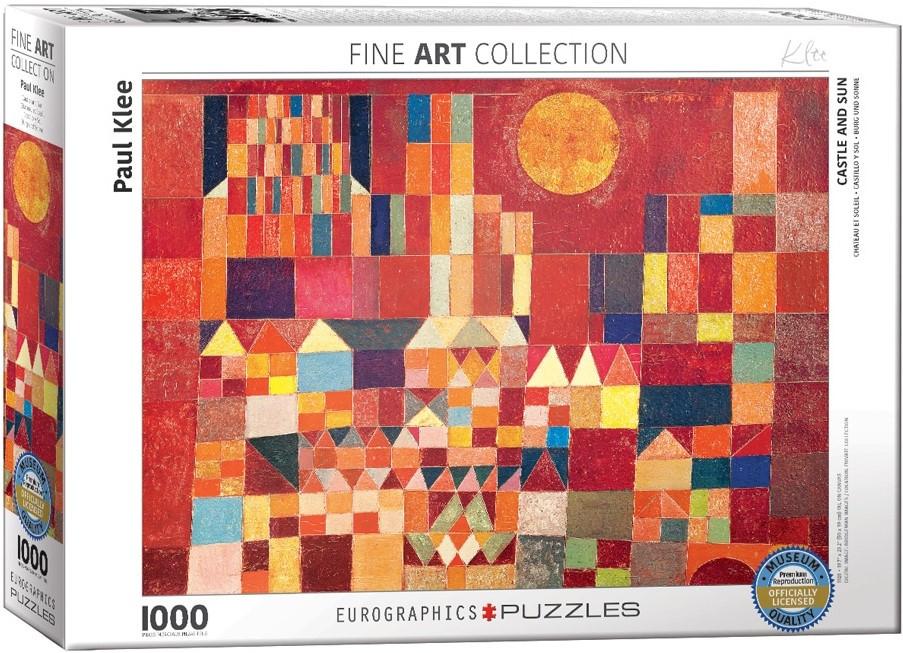 Eurographics  Eurographics puzzle Château et Soleil - Paul Klee - 1000 pièces 