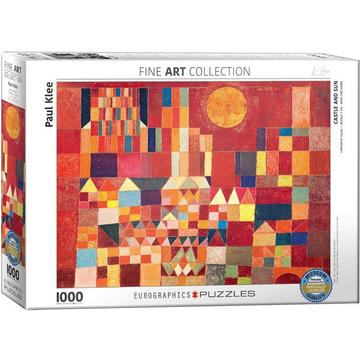 Puzzle Paul Klee - Burg und Sonne (1000Teile)