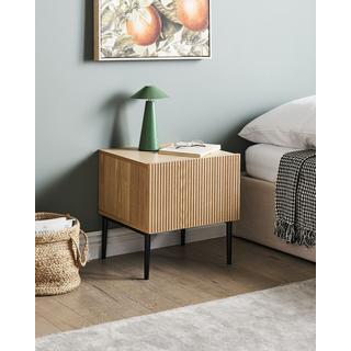 Beliani Comodino en Fibra a media densità (MDF) Moderno BLYTHE  