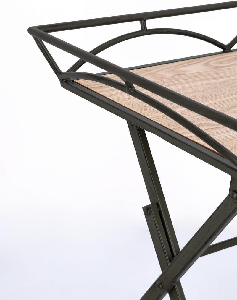 mutoni Table d'appoint Guenda noire  