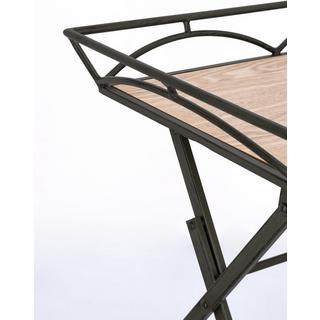 mutoni Table d'appoint Guenda noire  