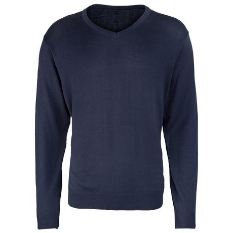 PREMIER  Pull en tricot à col V 