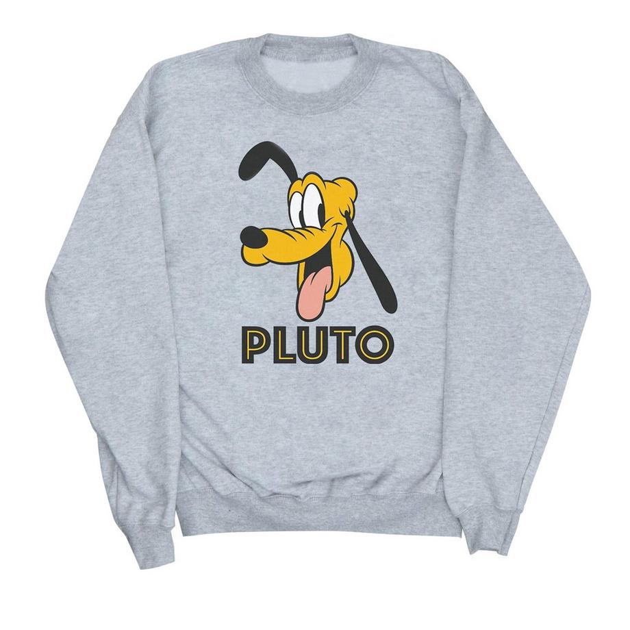 Disney Pluto Imprimé Graphique Coupe Ajustée Sweatshirt  