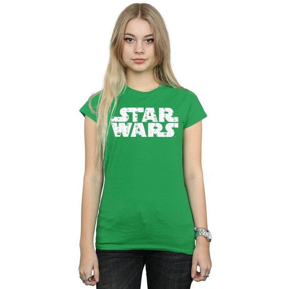 STAR WARS Star Wars Christmas Logo T-Shirt  