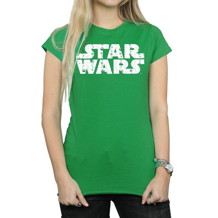 STAR WARS Star Wars Christmas Logo T-Shirt  
