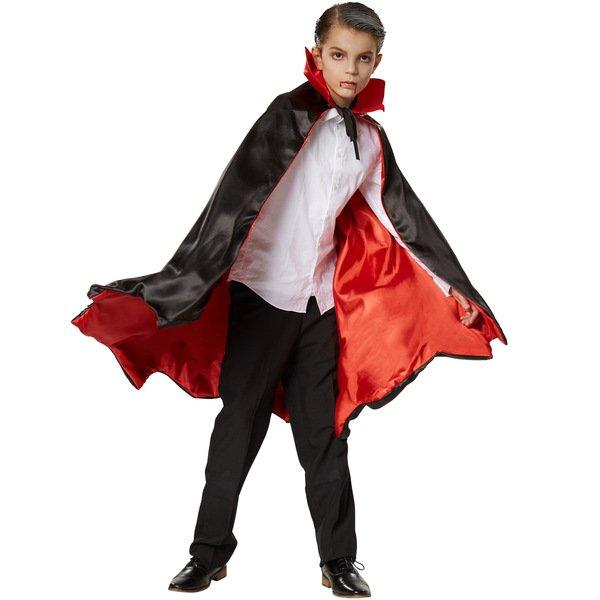 Tectake  Costume da bambini - Mantello da vampiro pipistrello 