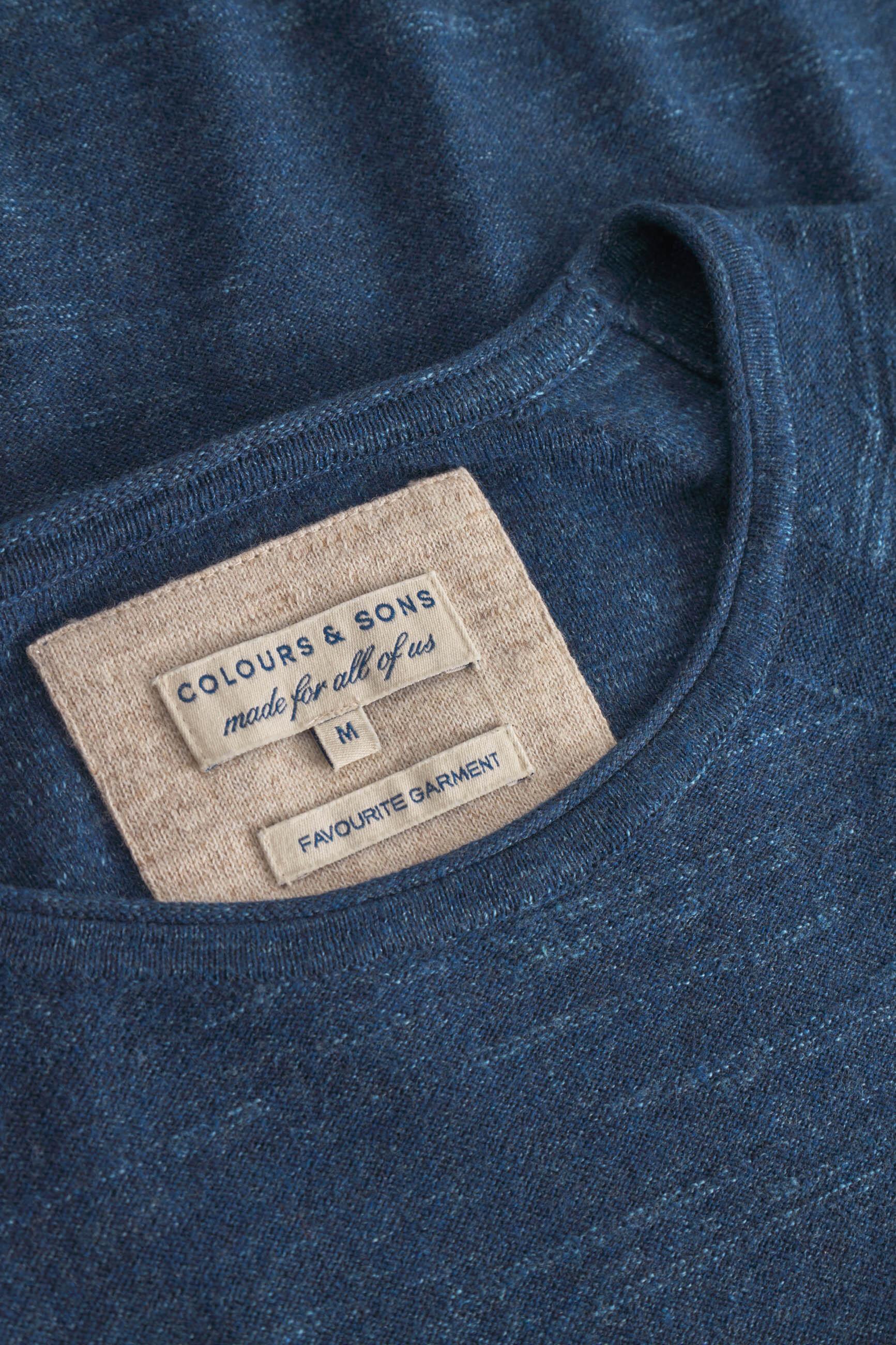 Colours & Sons  Pullover Roundneck Slub 