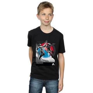 DC COMICS  Aquaman Vs Black Manta TShirt 