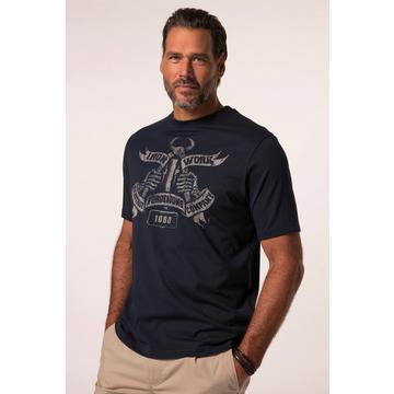 T-shirt manches courtes et imprimé poitrine, collection Workwear