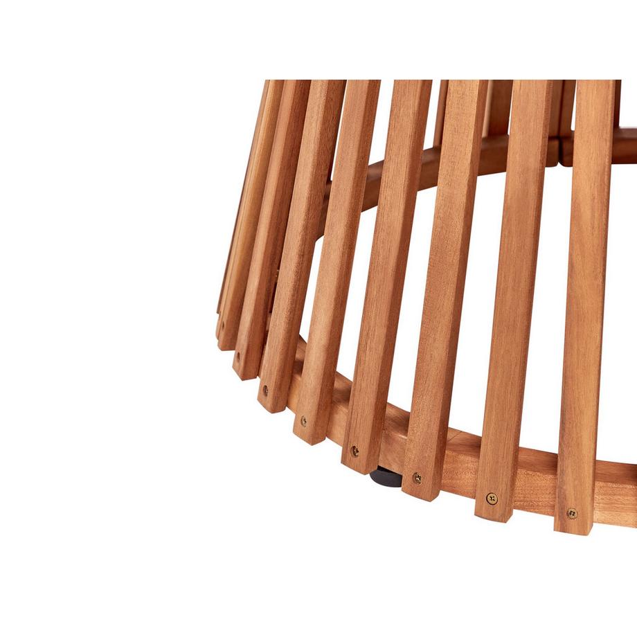 Beliani Tavolo da pranzo da giardino en Legno d'acacia Mediterraneo AGELLO  