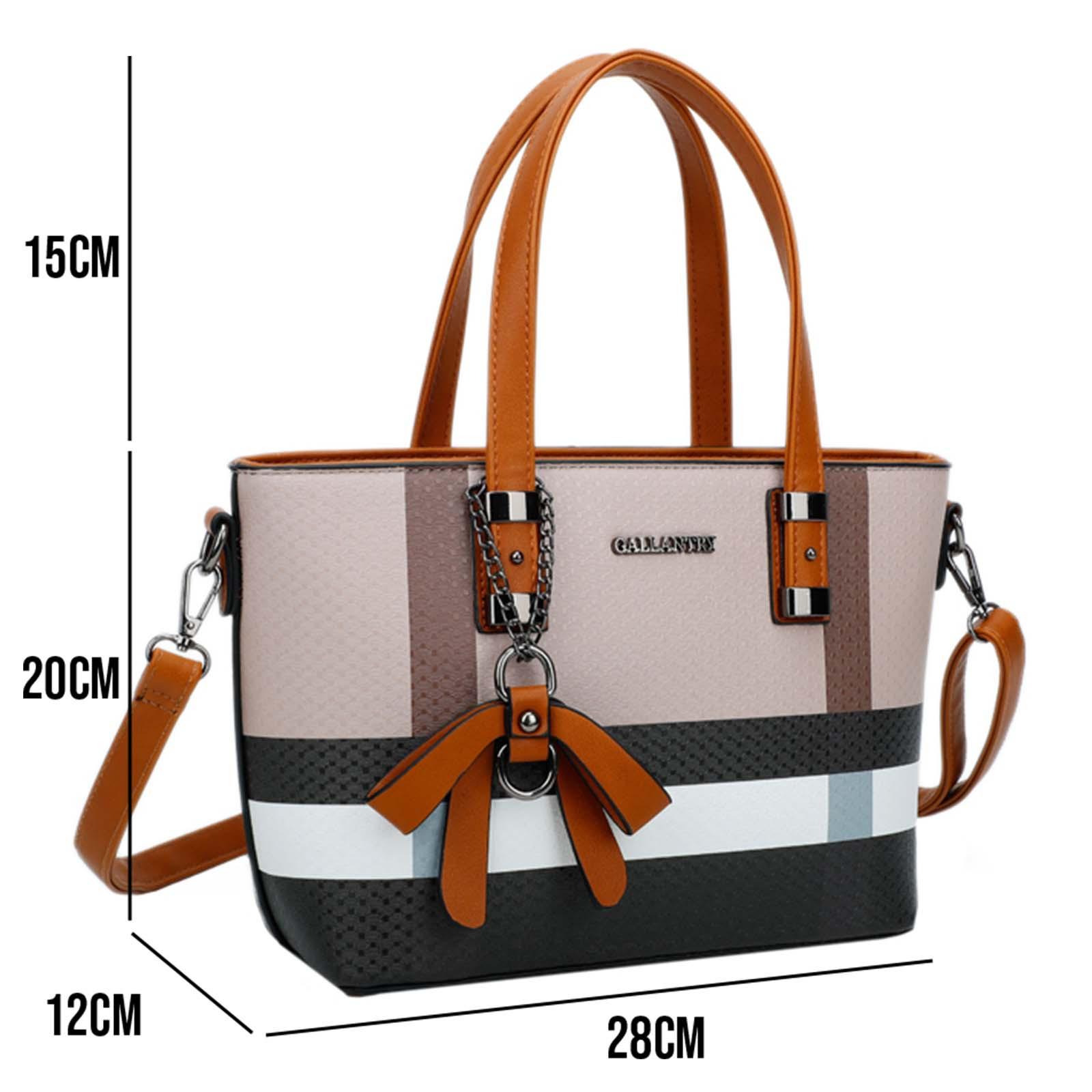 Gallantry Grafisches Muster Handtasche  