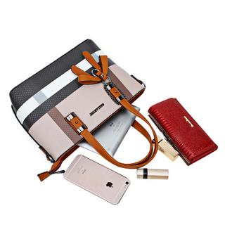 Gallantry Grafisches Muster Handtasche  