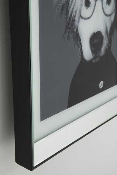 KARE Design Bild Frame Mirror Artist Dog 60x60cm  