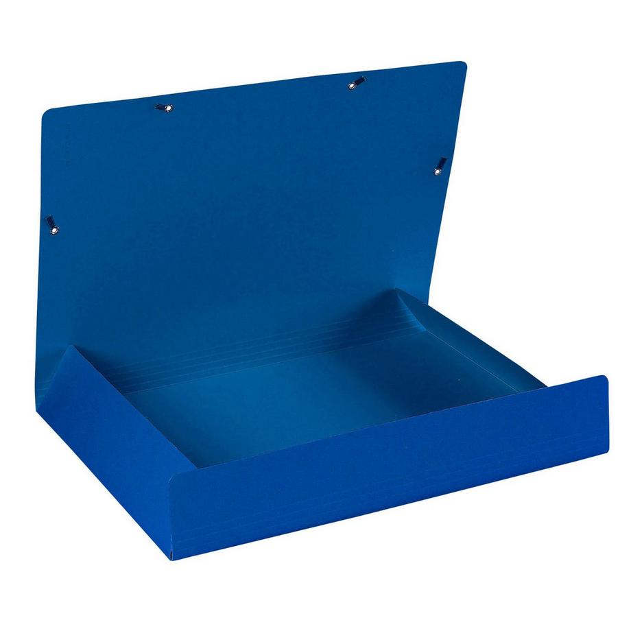 Exacompta Chemise à élastique 3 rabats carte lustrée 600gm2 - A2 - x 10  