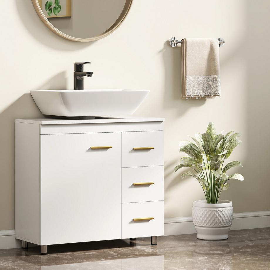 HOMCOM armoire de toilette  