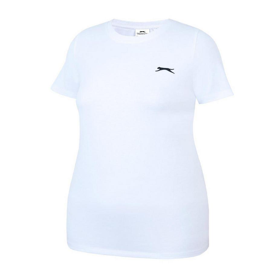 Slazenger Anliegendes T-Shirt mit Rundhalsausschnitt  