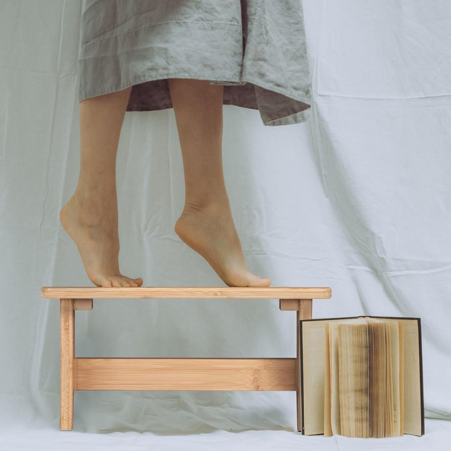 B2X  Tabouret en bambou 