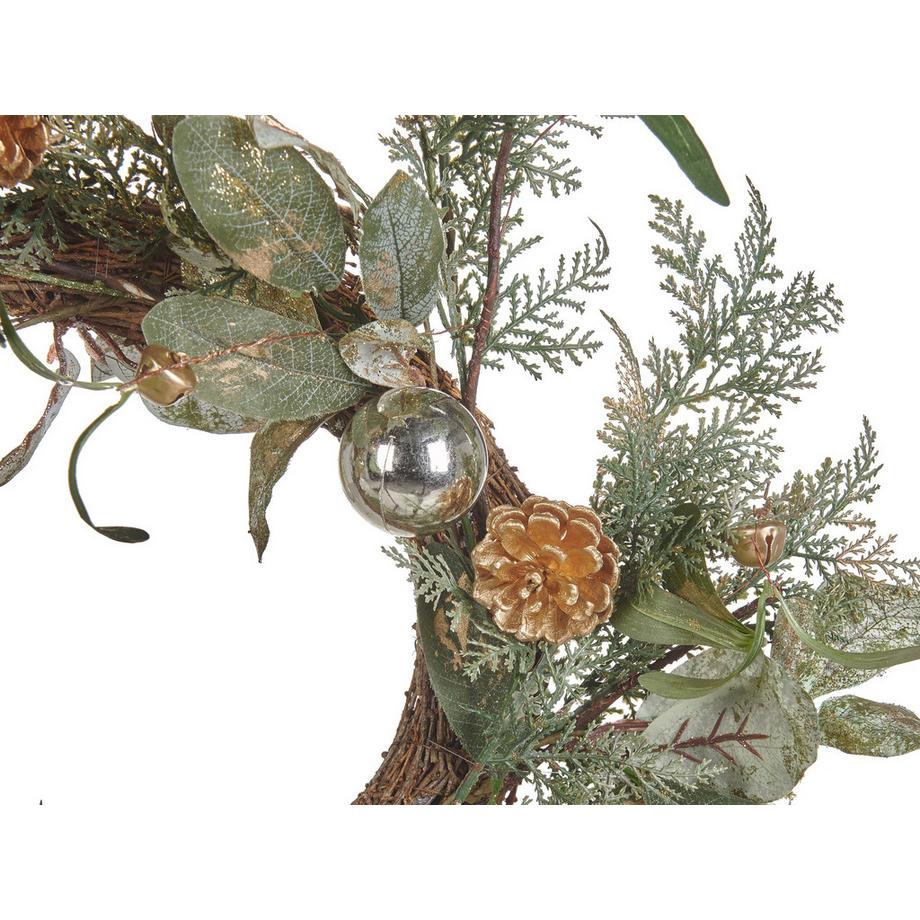 Beliani Weihnachtskranz aus Kunststoff  HOVILA  