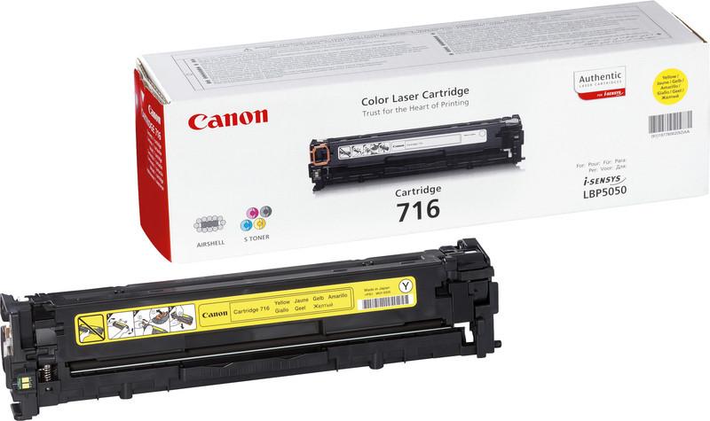 Canon  CANON Toner-Modul 716 yellow 1977B002 LBP 5050 1500 Seiten 