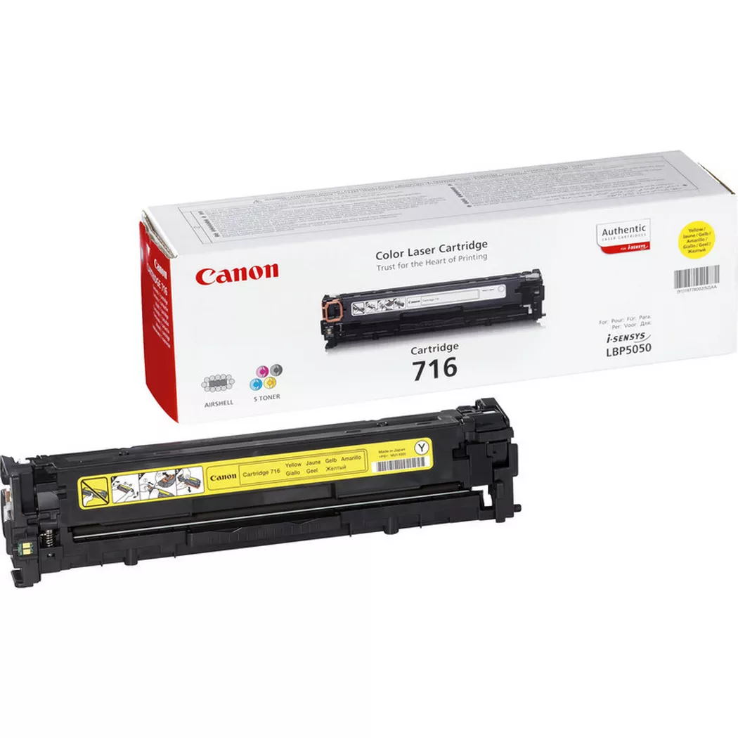 Canon – Toner-Modul 716 yellow 1977B002 LBP 5050 1500 Seiten, One Size