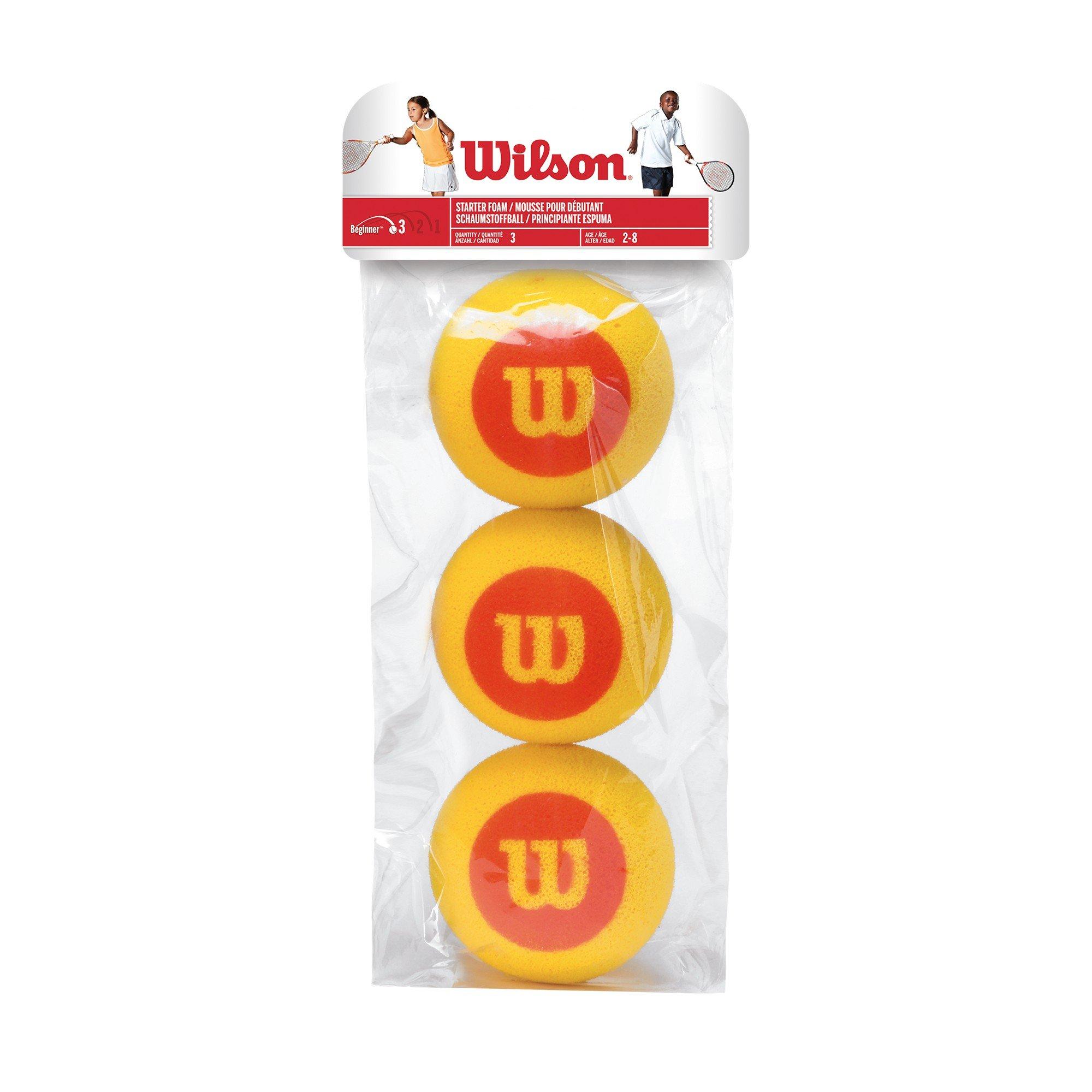 Wilson  Balles en mousse de démarrage pack de 3 