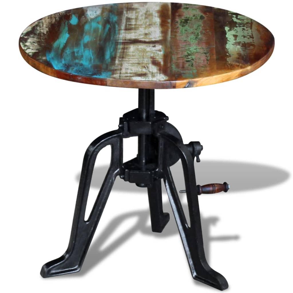 VidaXL Table d'appoint bois  