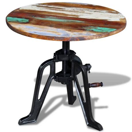 VidaXL Table d'appoint bois  