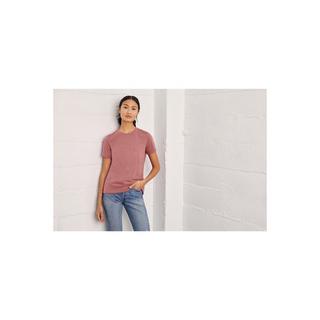 Bella + Canvas  T-shirt col rond femme  Heather 