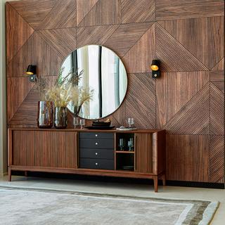 AM.PM Miroir métal acier laiton vieilli Ø100 cm Caligone  