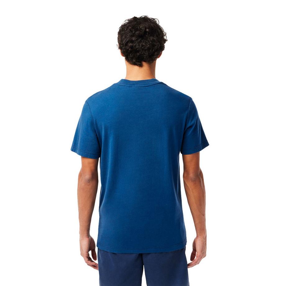 LACOSTE T-Shirt Lavé Logo Tennis  