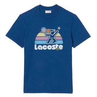 LACOSTE Gewaschenes Tennis Logo T-Shirt  