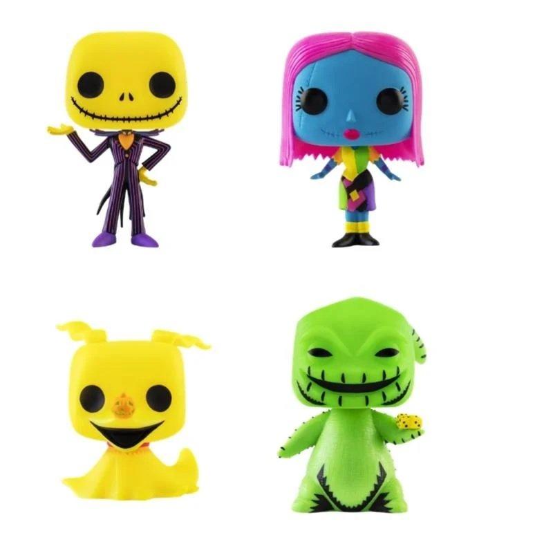 Funko  POP - Packung mit 4 - Disney - Der Albtraum vor Weihnachten - Special version 