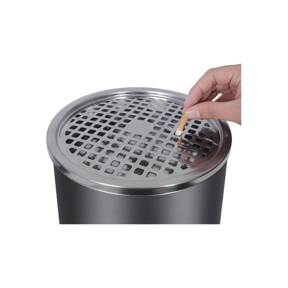 Songmics Cendrier sur pied  avec poubelle  