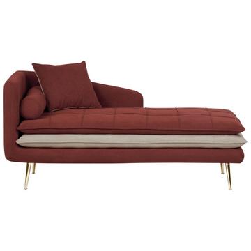 Chaise longue versione sinistra en Poliestere Glamour GONESSE