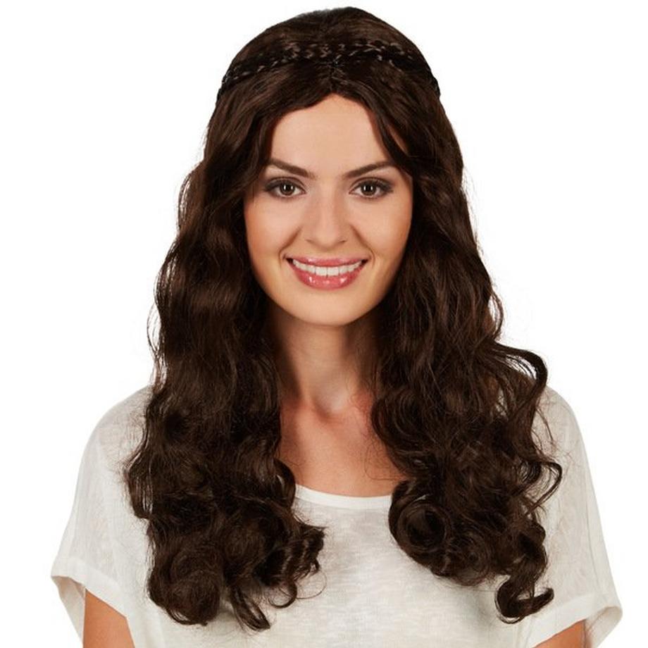 Tectake  Frauenperücke Mittelalter Prinzessin 
