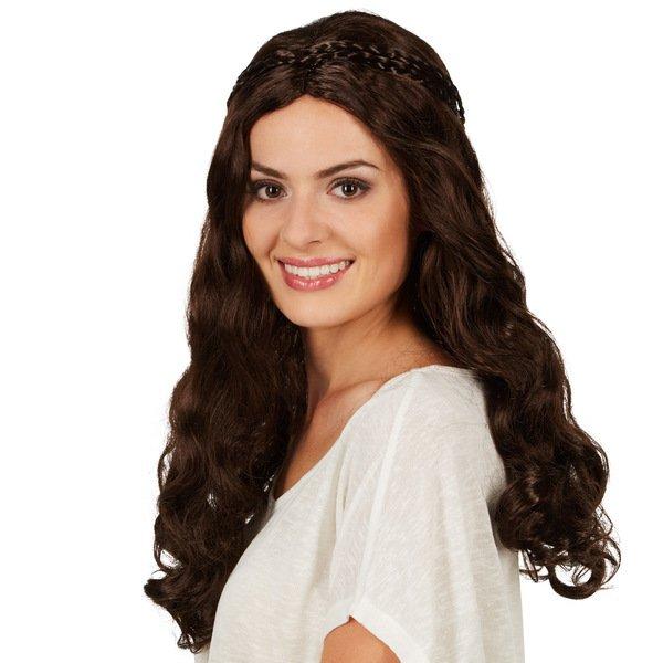 Tectake  Perruque  princesse Moyen-Âge 