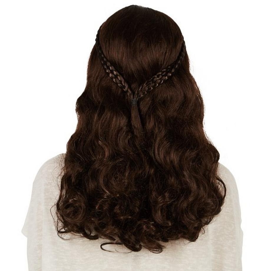 Tectake  Frauenperücke Mittelalter Prinzessin 