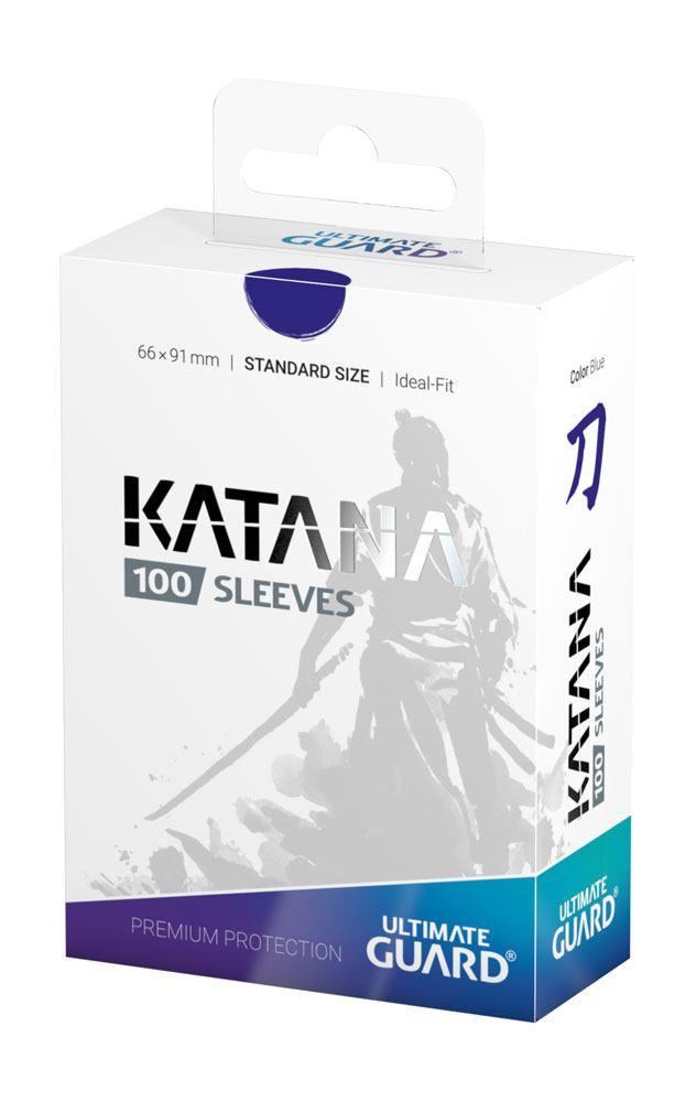 Ultimate Guard  Protège-cartes - Boîte de 100 pièces - Katana - Standard - Bleu 