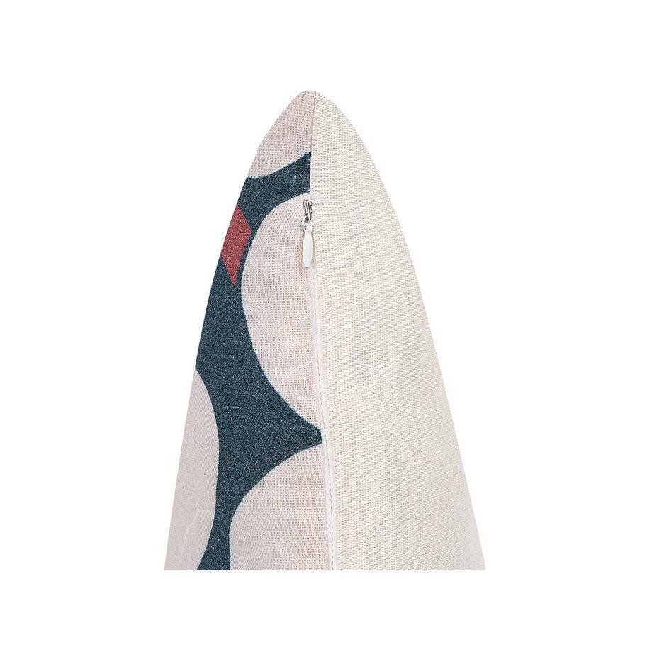 Beliani Dekokissen 2er Set aus Polyester Modern SESBANIA  