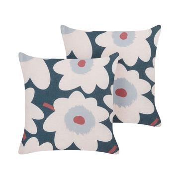 Lot de 2 coussins en Polyester Moderne SESBANIA