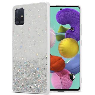 Cadorabo  Hülle für Samsung Galaxy A51 5G TPU Silikon mit funkelnden Glitter 