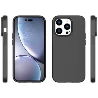 Cover-Discount  iPhone 14 Pro - Custodia in gomma siliconica nera 