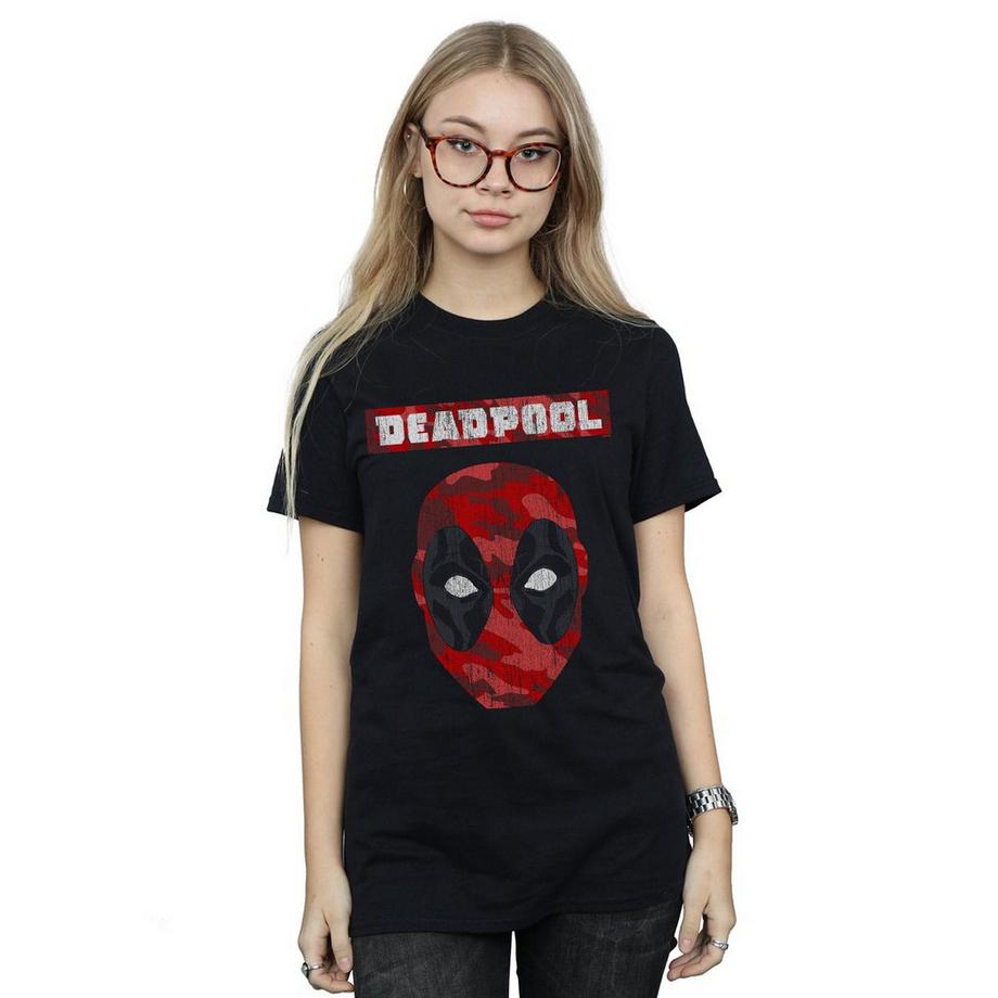 MARVEL Deadpool Camo Mask T-Shirt  