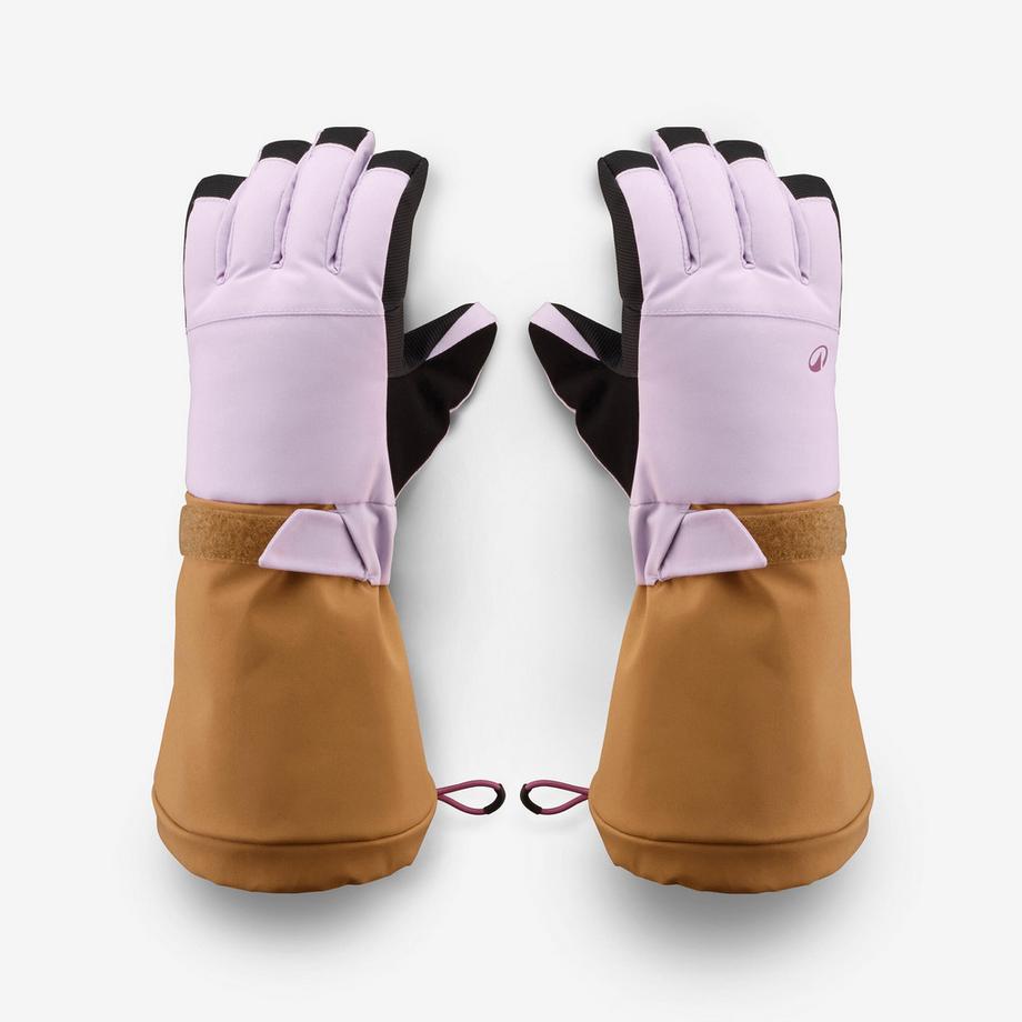 QUECHUA  Gants de ski chauds Ski500 Long 