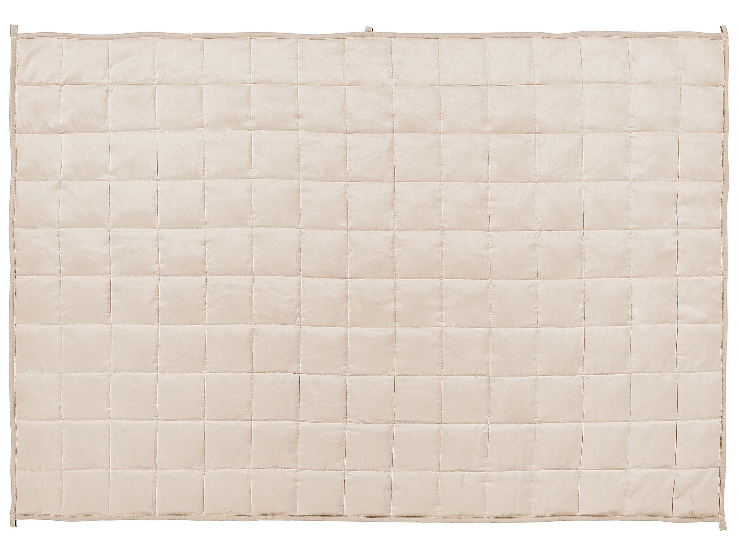 Beliani NEREID Couverture Lestée Microfibre  