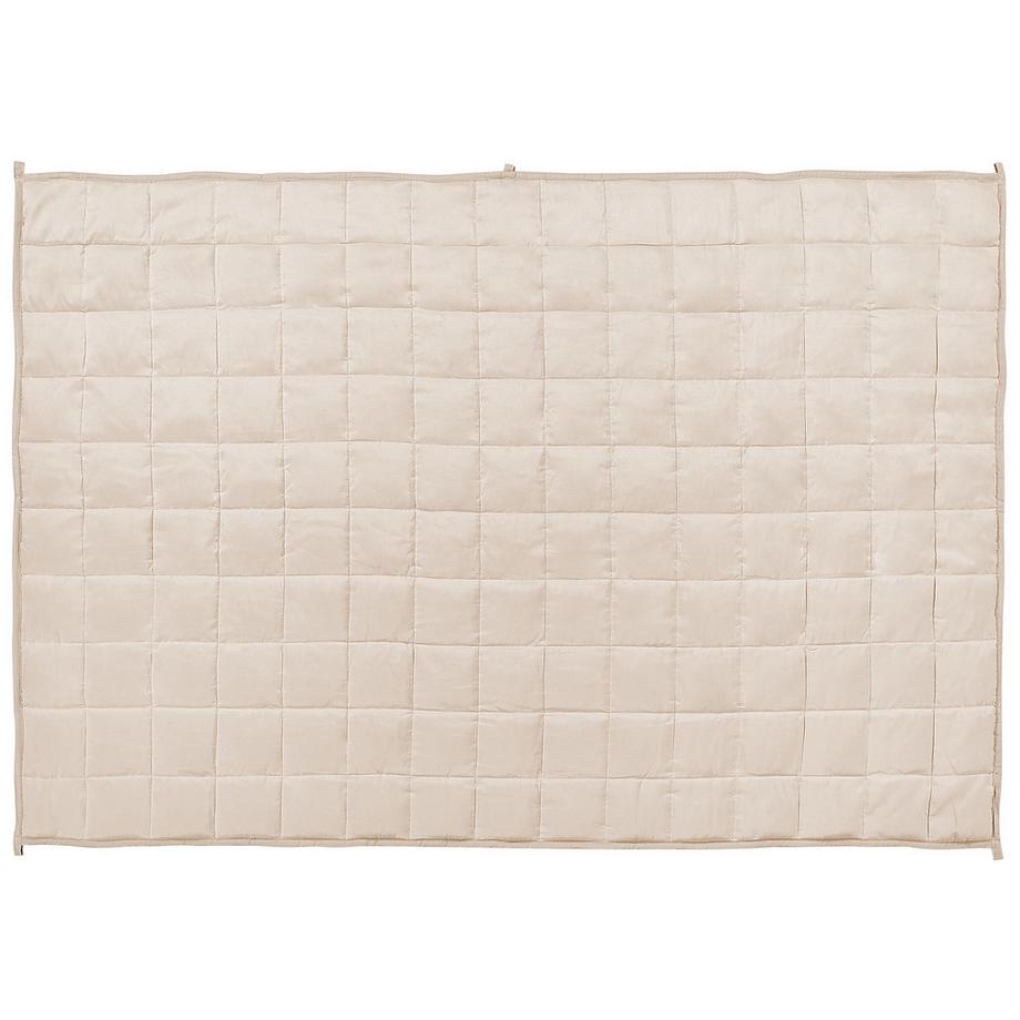 Beliani NEREID Mikrofaser Gewichtsdecke  