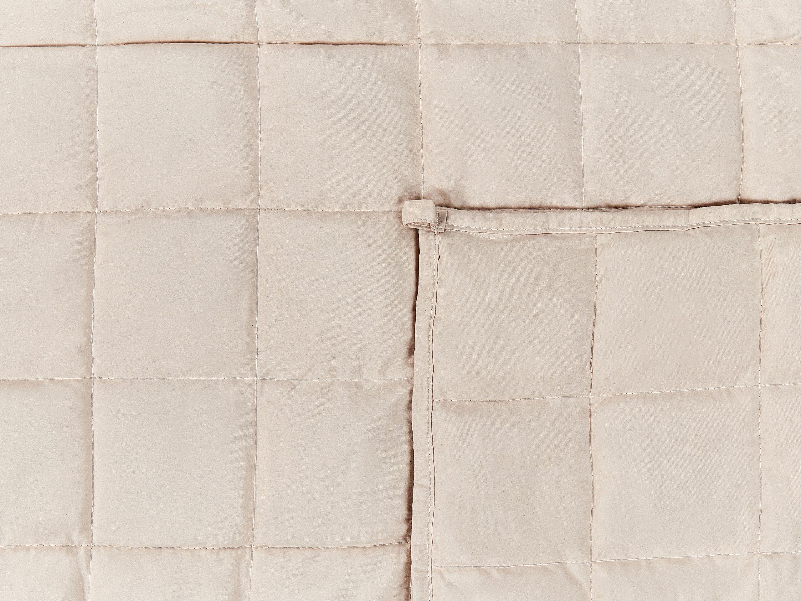 Beliani NEREID Couverture Lestée Microfibre  