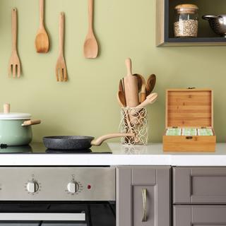 Northix Bambus-Teebox mit 6 Fächern  